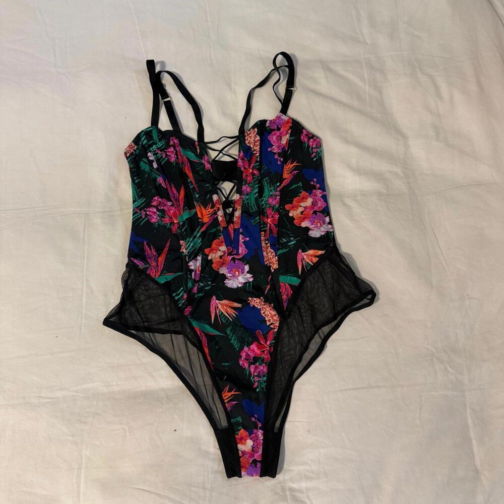 Victoria Secret floral Bodysuit